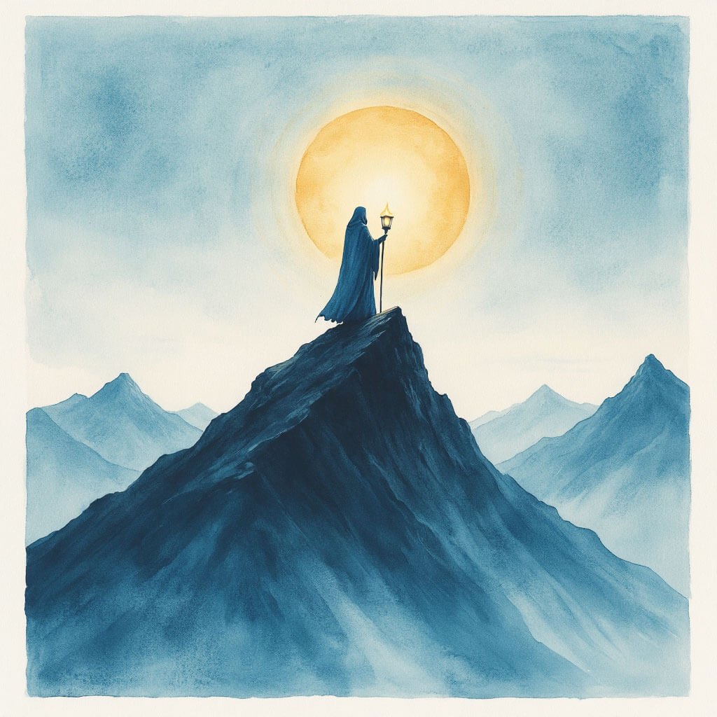 Tarotkarte Der Eremit